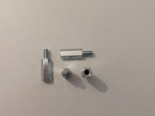 Abstandsbolzen m6x25 verzinkt gebraucht kaufen  Schorndorf