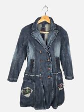 Trench jean bleu d'occasion  Strasbourg-