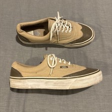 Tênis Vintage Vans Autêntico Ponta de Asa Bege/Marrom Tamanho EUA 9 comprar usado  Enviando para Brazil