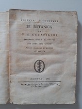 Principi elementari botanica usato  Genova