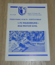 Programmheft magdeburg bsg gebraucht kaufen  Magdeburg