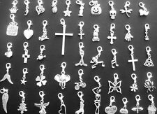 Silver clip charms for sale  DARLINGTON