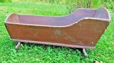 Antique primitive cradle for sale  Rockfall