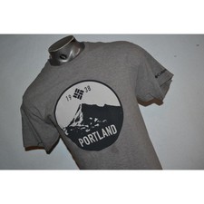 Usado, Camiseta masculina 30914 Columbia casual cinza Portland Oregon mistura de algodão tamanho XL comprar usado  Enviando para Brazil