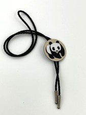 Usado, Vintage Bolo Gravata Western PANDA Urso Bonito Cowboy Moda Sudoeste Base Cerâmica comprar usado  Enviando para Brazil