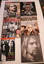 Lote 6 Revista Nirvana Kurt Cobain Libro GodSpeed Cómic Ven como eres Azerrad segunda mano  Embacar hacia Mexico