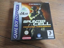 Splinter Cell: Pandora Tomorrow Gameboy Advance caixa completa, usado comprar usado  Enviando para Brazil