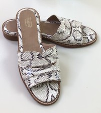 Sandália Feminina GH BASS WEEjUNS WH DYLAND Couro de Cobra Mocassim Slide 9M, usado comprar usado  Enviando para Brazil