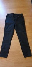 Kunstlederhose damen schwarz gebraucht kaufen  Heusweiler