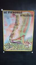 Affiche vin alsace d'occasion  Montauban