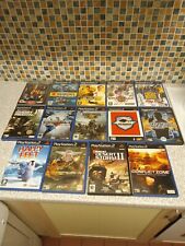 LOTE PACOTE 14 JOGOS PS2 24 JAMES BOND 007 GHOST RECON ESTRATÉGIA DE CRÍQUETE ESPORTE comprar usado  Enviando para Brazil