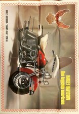 Poster harley davidson usato  Soresina