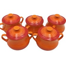 Creuset set orange for sale  UK