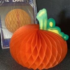 Vintage honeycomb pumpkin for sale  Medina