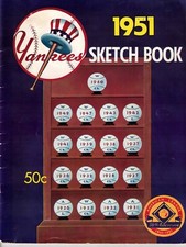 Yankees 1951 sketch for sale  Garden City