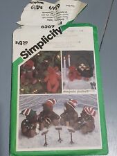 Simplicity sewing pattern for sale  Azle