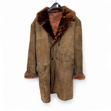 Vintage lammfell lederjacke gebraucht kaufen  Berlin