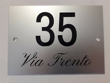 Targa numero civico usato  Induno Olona