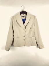 Usado, Jaqueta blazer curta Tribela bege manga longa 4 botões carreira tamanho 4.           comprar usado Usado, Jaqueta blazer curta Tribela bege manga longa 4 botões carreira tamanho 4.           comprar usado  Enviando para Brazil