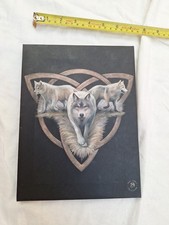 Wolf picture 25.5cm for sale  CARDIFF