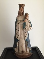 Statuette ancienne vierge d'occasion Statuette ancienne vierge d'occasion  Auberchicourt
