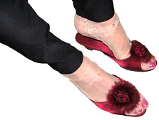 Vintage satin hausschuhe gebraucht kaufen  Meiningen
