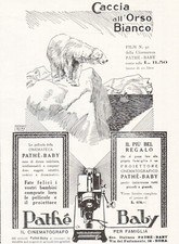 Pubblicita 1926 pathe usato  Biella