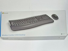 Teclado desktop Microsoft Windows Wireless Comfort 5050 com mouse, usado comprar usado Teclado desktop Microsoft Windows Wireless Comfort 5050 com mouse, usado comprar usado  Enviando para Brazil