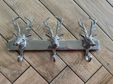 Silver kitsch stags for sale  BANBRIDGE