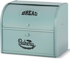 Metal bread container for sale  SALFORD