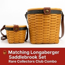 Longaberger saddlebrook basket for sale  Hickory