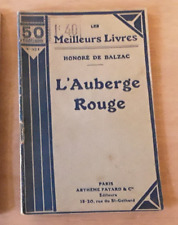 Honoré balzac auberge d'occasion  Valognes