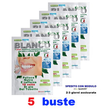 Blancodent 5 Ricariche Dentifricio in Polvere Spedizione Assicurata Offerta Top na sprzedaż  Wysyłka do Poland