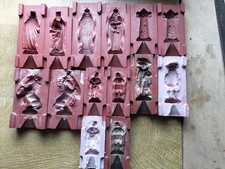 Zinngiessformen schach 3 gebraucht kaufen  Bad Wurzach