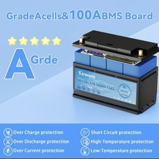 12v 24v 100ah gebraucht kaufen  Balingen