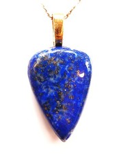 Pendant lapis natural for sale  Charlotte