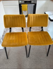Pair next velvet for sale  AYLESBURY