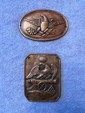 Two Revolutionary Breast and Box Plate, usado comprar usado  Enviando para Brazil