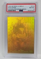 PSA 8 1993 Skybox X-Men 2 Wolverine 3D Holitograma Verde FRETE GRÁTIS (25) comprar usado  Enviando para Brazil