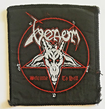 VINTAGE Venom Welcome to Hell Battle vest patch Thrash Black Death Metal At War comprar usado  Enviando para Brazil