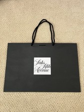 SACO VAZIO de papel Saks Fifth Avenue 17,25 pol x 11,5 pol comprar usado  Enviando para Brazil