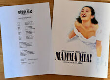 Programmheft musical mamma gebraucht kaufen  Darmstadt