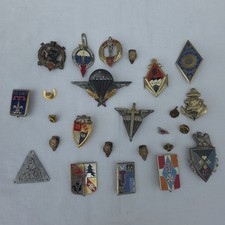 Lot insignes militaires d'occasion  Dun-sur-Meuse