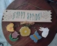 Wooden easter happy for sale  Gainesville