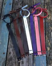 Real leather plain for sale  BRIDLINGTON