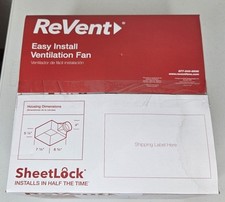Ventilador ReVent - 80 CFM com iluminação LED e sensor de umidade (RVLH80) comprar usado  Enviando para Brazil