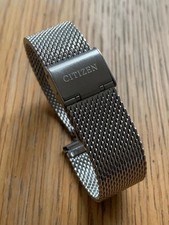 Pulseira de relógio masculina Citizen de malha resistente, 20 mm, nova comprar usado  Enviando para Brazil