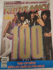 Vintage kerrang magazine for sale  HYTHE