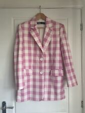 Zara oversized gingham for sale  HEMEL HEMPSTEAD