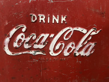 Vintage drink coca for sale  Council Grove